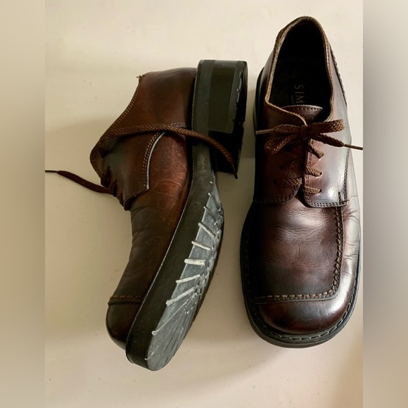 Vintage Simard Italian Oxfords size 41 - Picture 8 of 12